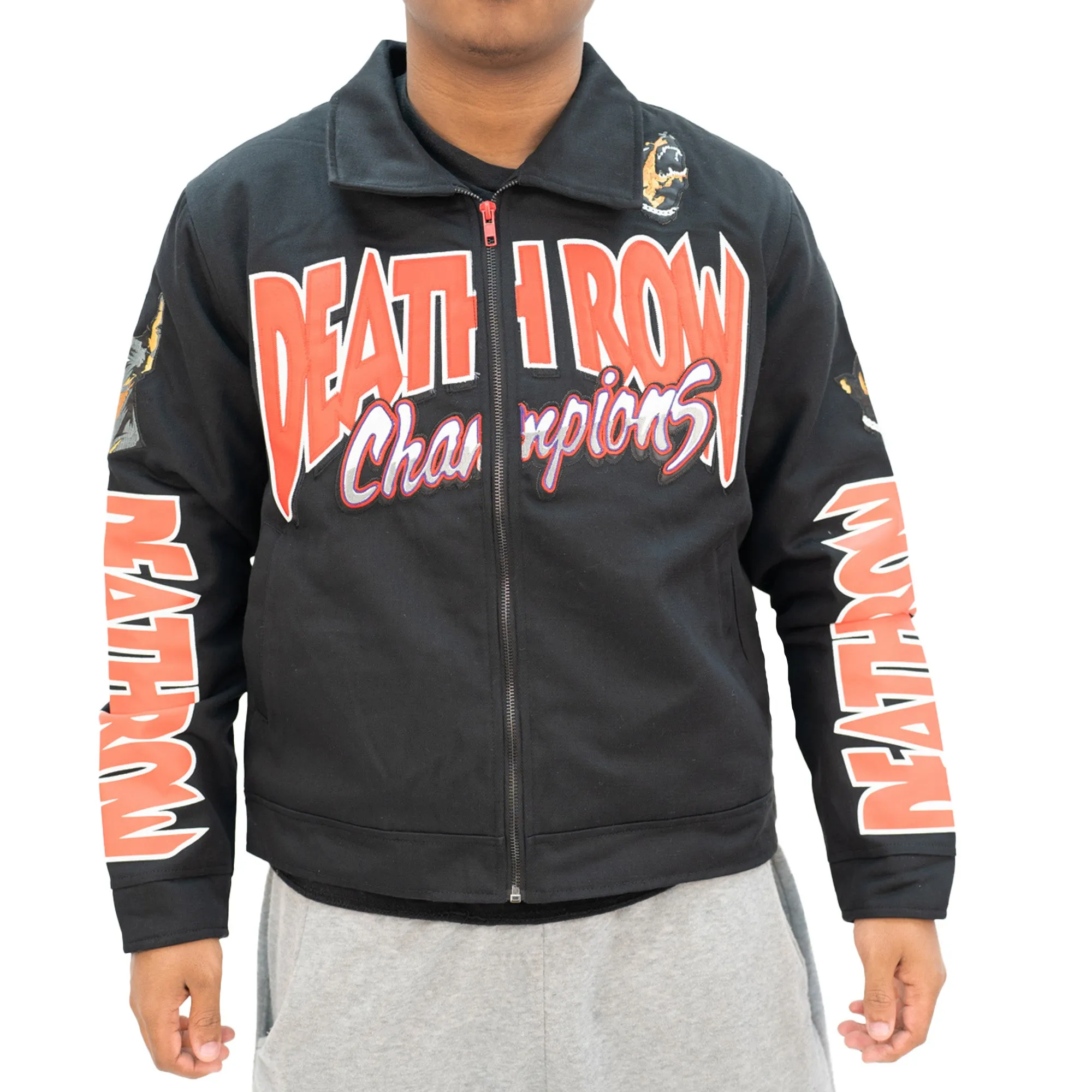 DEATHROW CHAMPS WORK JACKET (CHARCOAL)