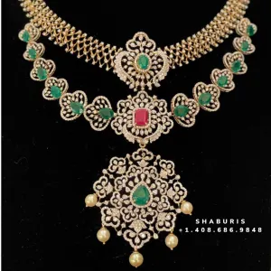 Diamond necklace,Pure silver polki choker Indian necklace ,maang tikka sabyasachi jewelry inspired Shaburis