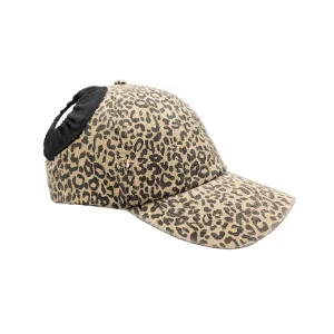 Distressed Leopard Caps