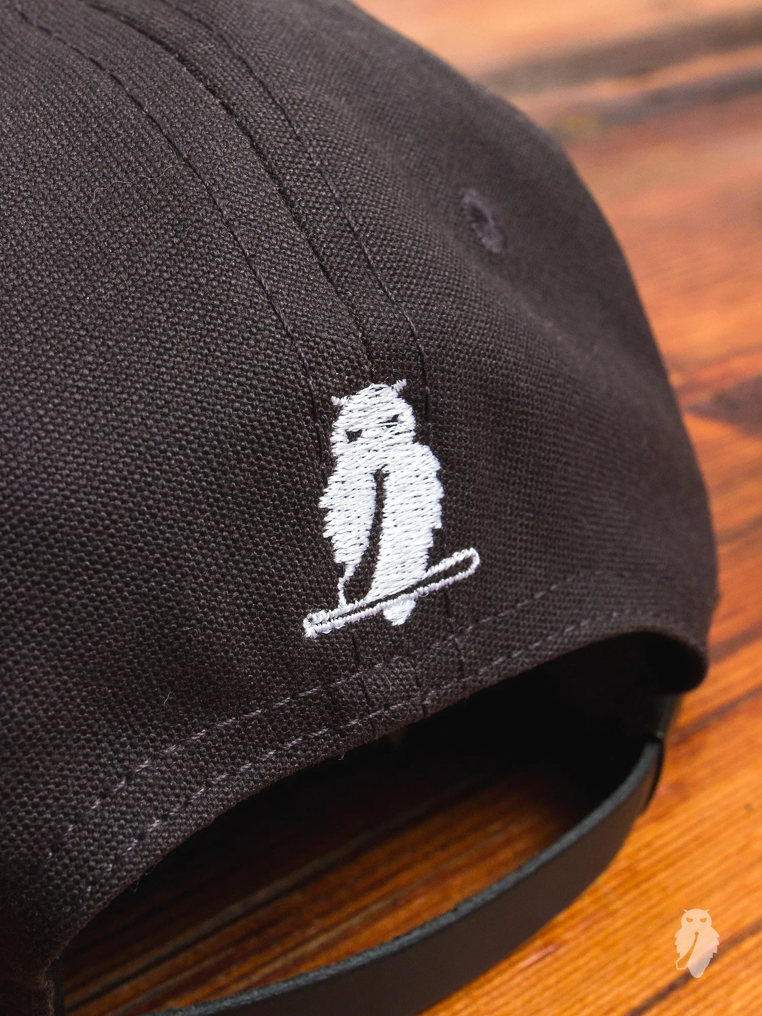 Ebbets Field x Blue Owl Workshop "Made In WA" 6-Panel Hat in Grey