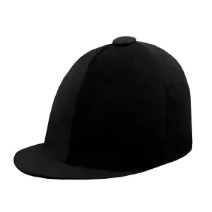 Equetech Premium Black Velvet Show Hat Silk