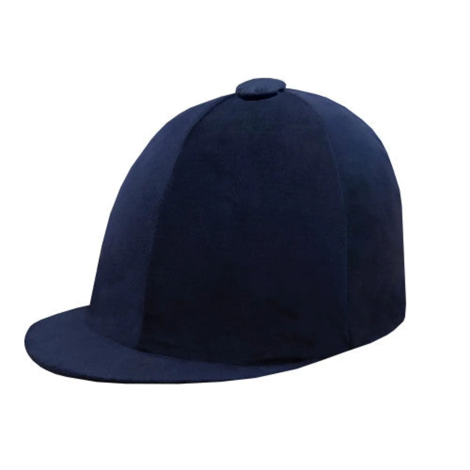 Equetech Premium Navy Velvet Show Hat Silk