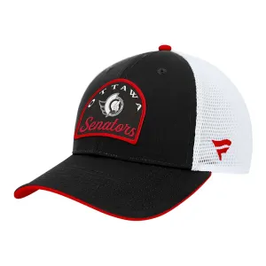 Fanatics Fundamental Structured Trucker Hat - Ottawa Senators