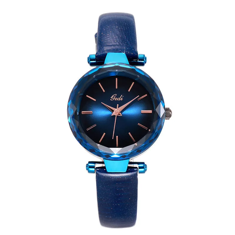 Fashion simple Joker waterproof belt ladies watch