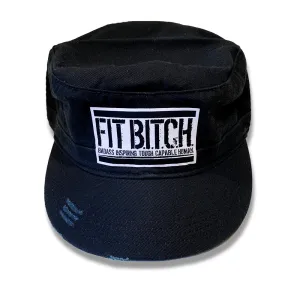 Fit Bitch® Distressed Military Hat