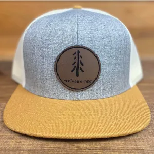Flat Bill Snapback Trucker Hat