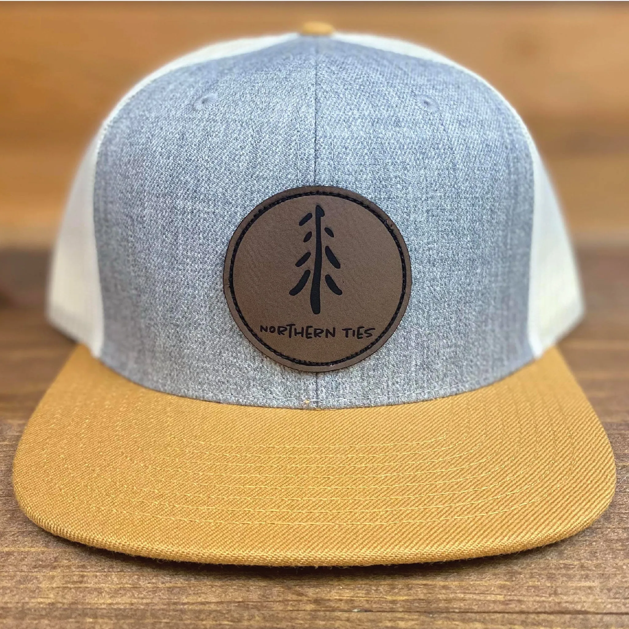 Flat Bill Snapback Trucker Hat