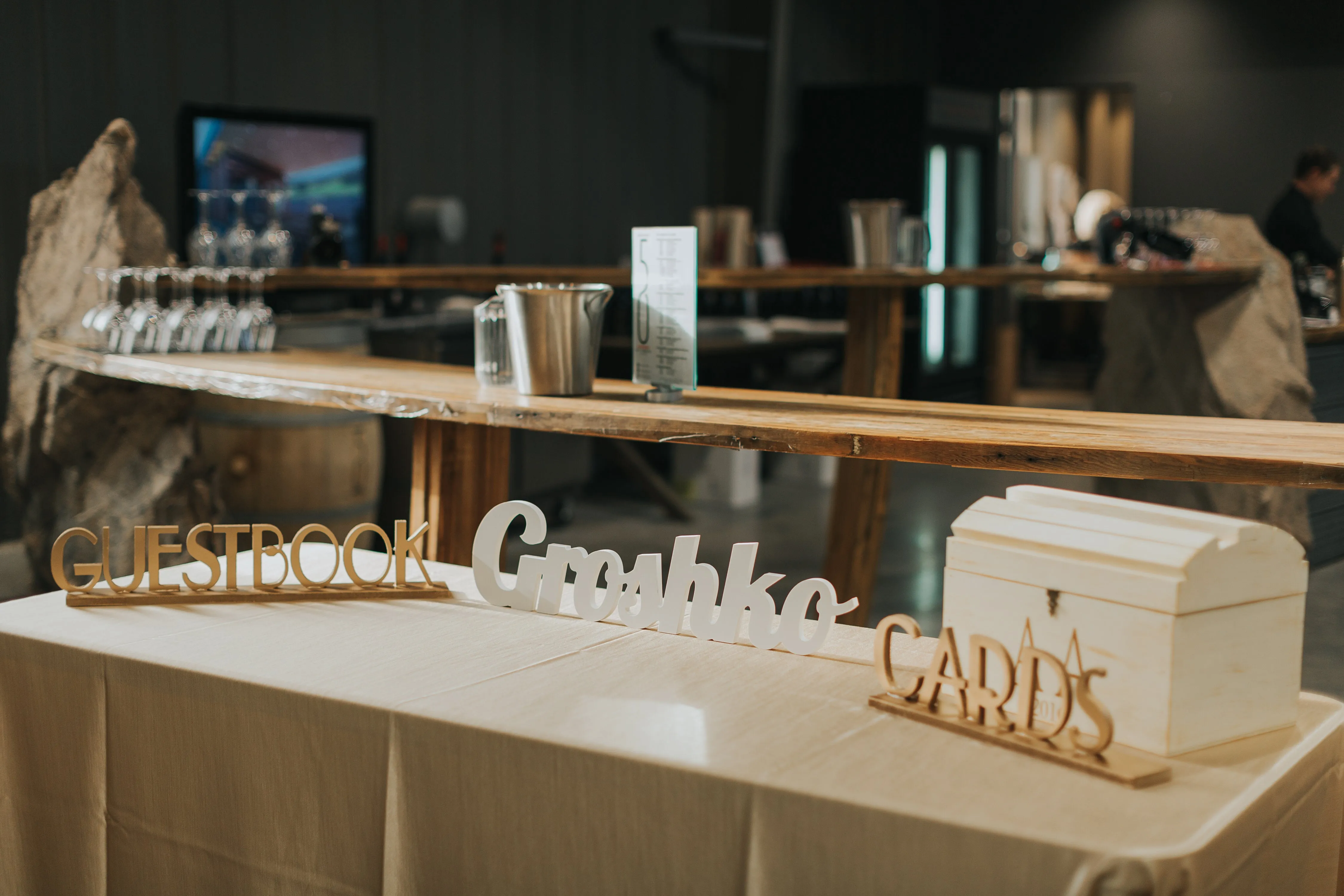 Gatsby Style Guest Book Sign