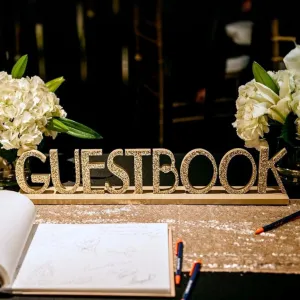 Gatsby Style Guest Book Sign