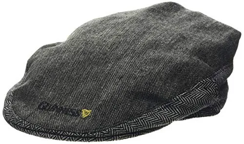 Guinness Official Grey Tweed Flat Cap- Medium