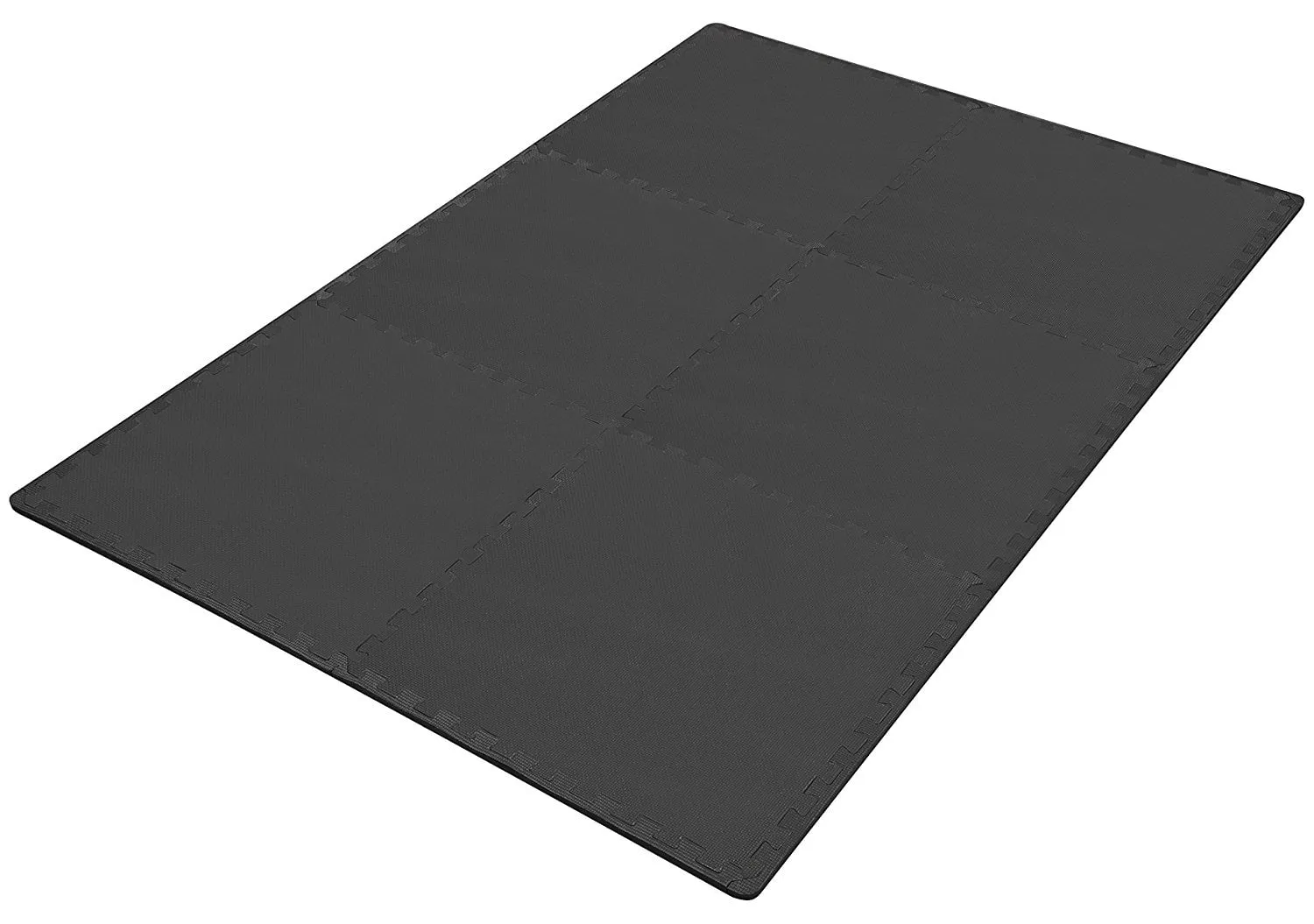 Gym Floor Mat 24 SQ Ft EVA Foam Interlocking Exercise Fitness Puzzle Flooring