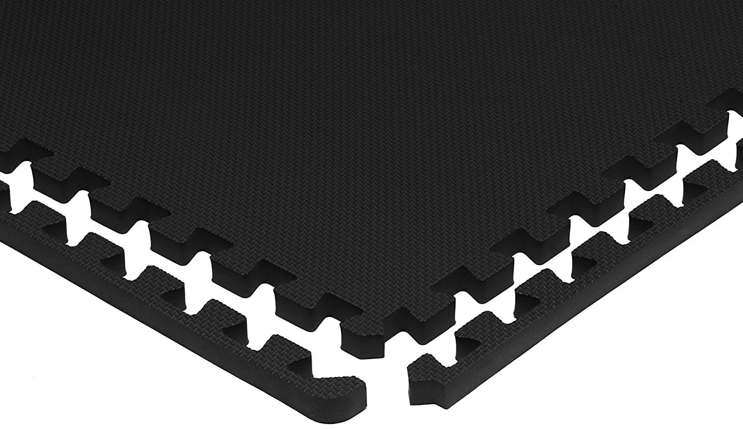 Gym Floor Mat 24 SQ Ft EVA Foam Interlocking Exercise Fitness Puzzle Flooring