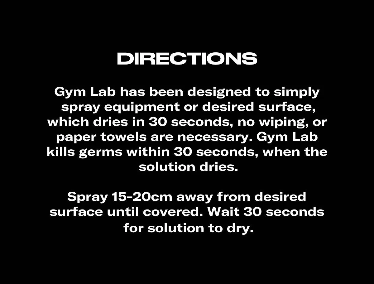 Gym Lab Sanitizer | Multipurpose