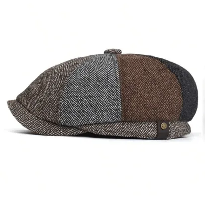 Hampton Baker Boy Hat Mixed Metallic