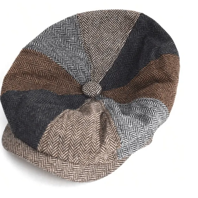 Hampton Baker Boy Hat Mixed Metallic