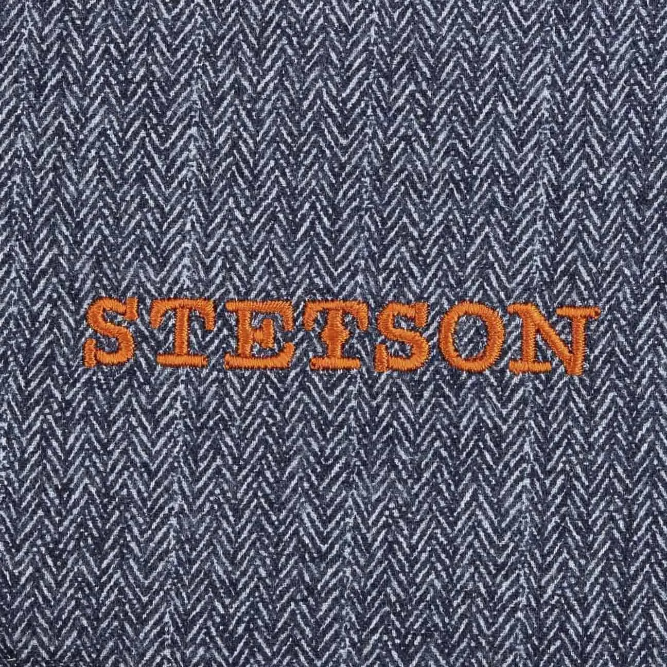 Hatteras Herringbone Color Newsboy Cap by Stetson