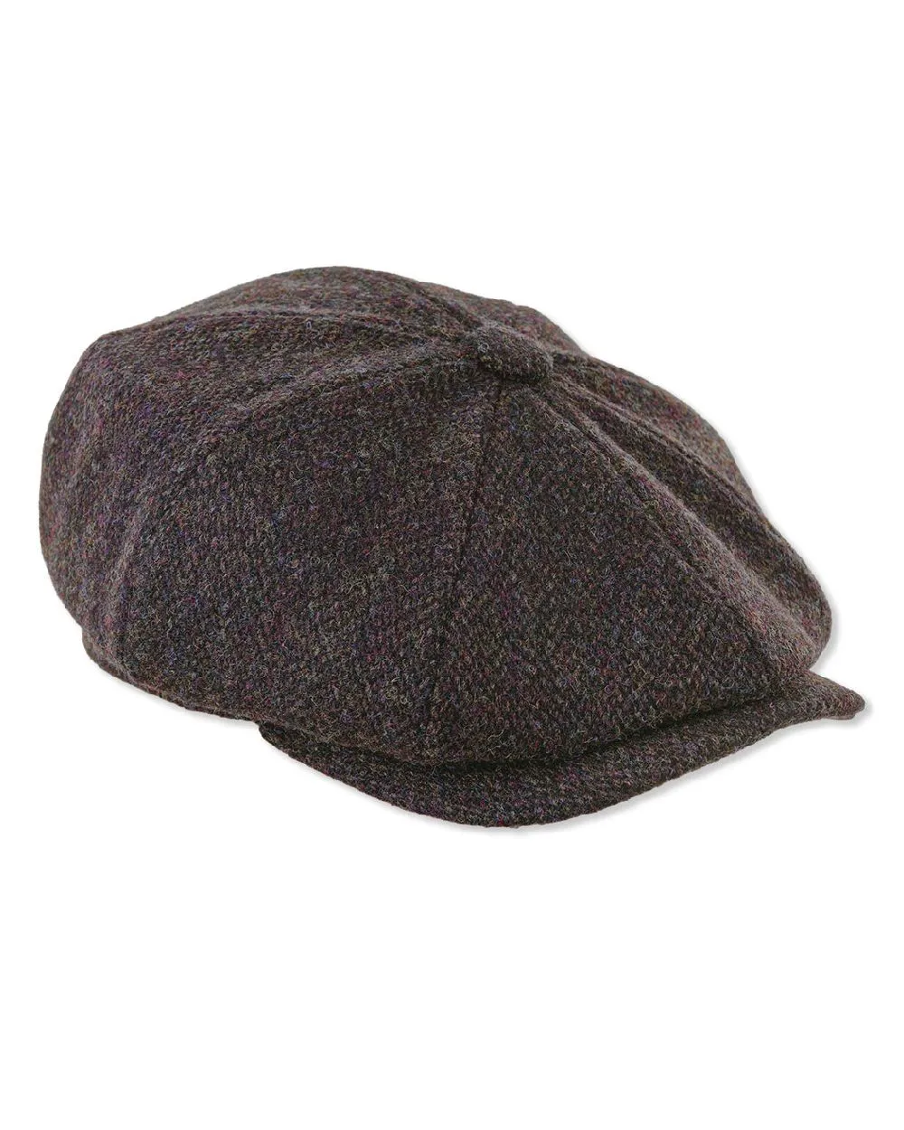 Heather Scott Newsboy Harris Tweed 8-Piece Cap Clearance