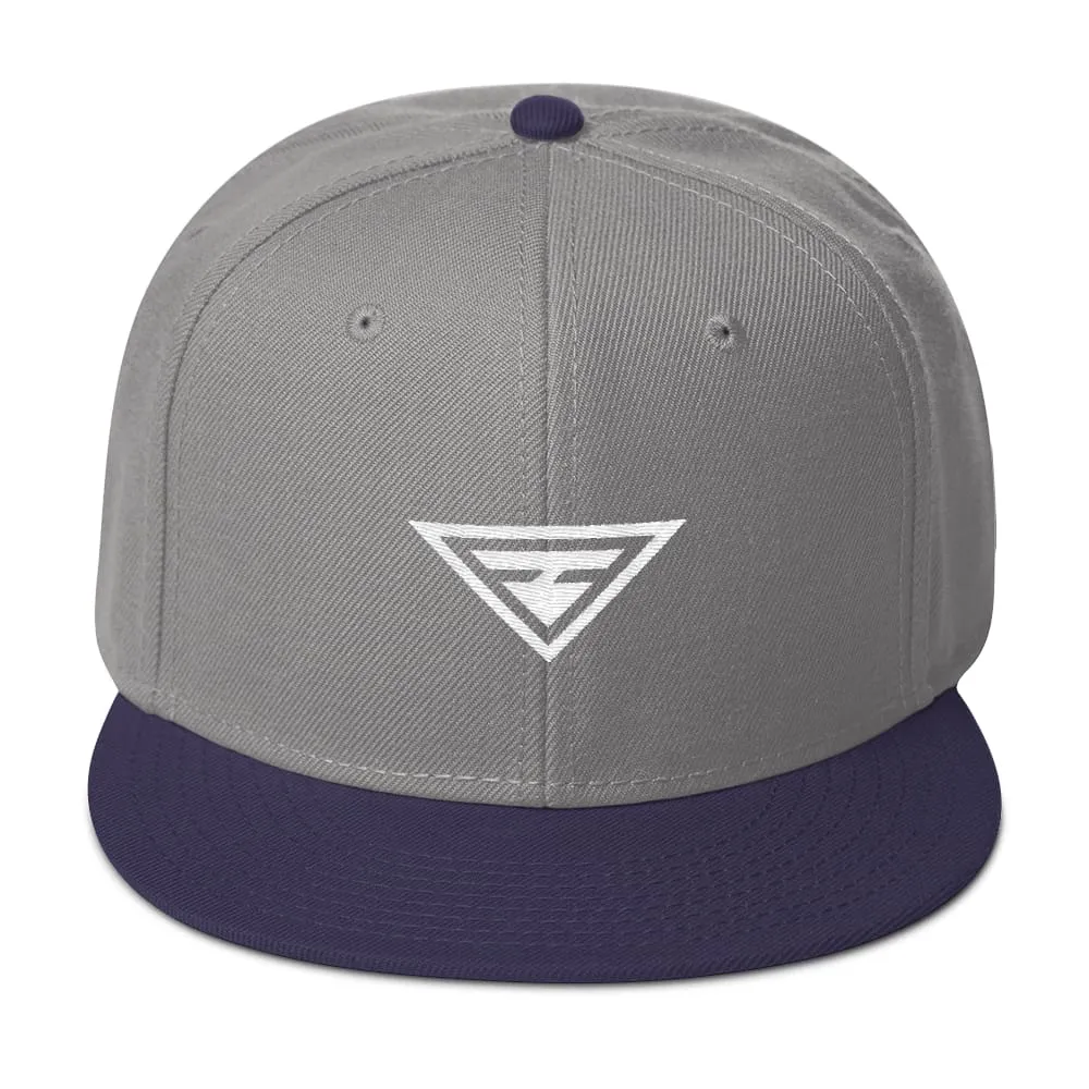 Hero Wool-Blend Flat Brim Snapback Hat