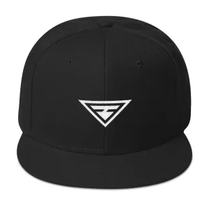 Hero Wool-Blend Flat Brim Snapback Hat