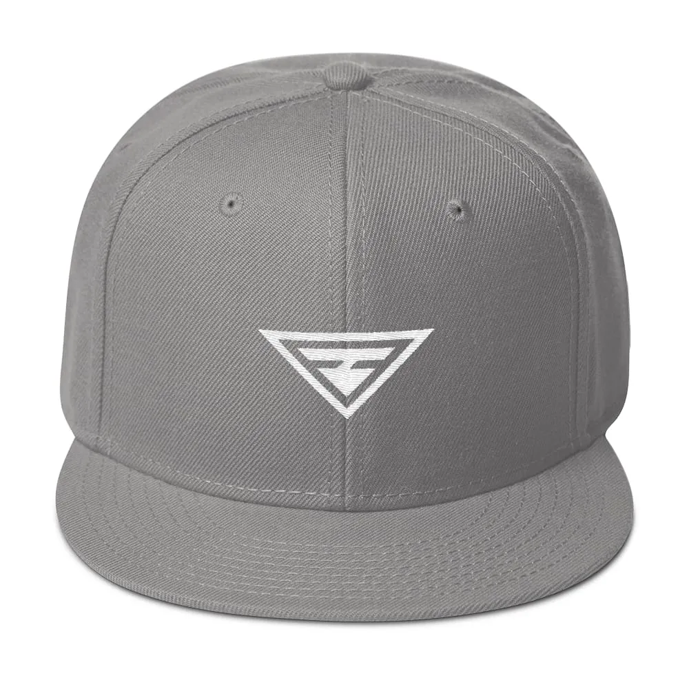 Hero Wool-Blend Flat Brim Snapback Hat