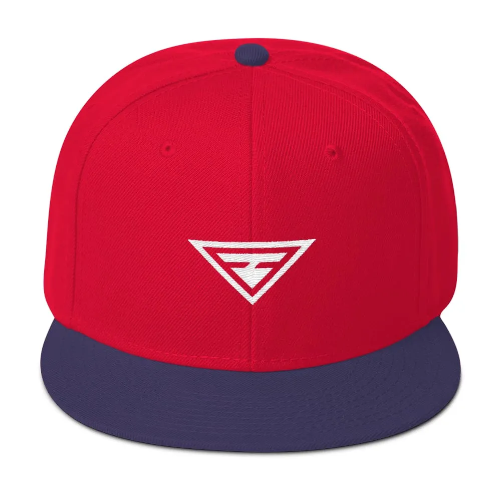 Hero Wool-Blend Flat Brim Snapback Hat