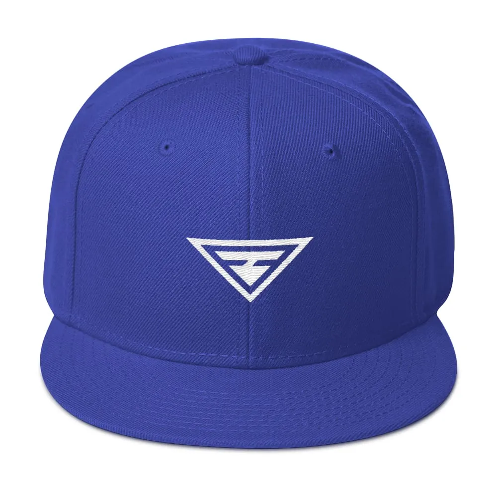 Hero Wool-Blend Flat Brim Snapback Hat