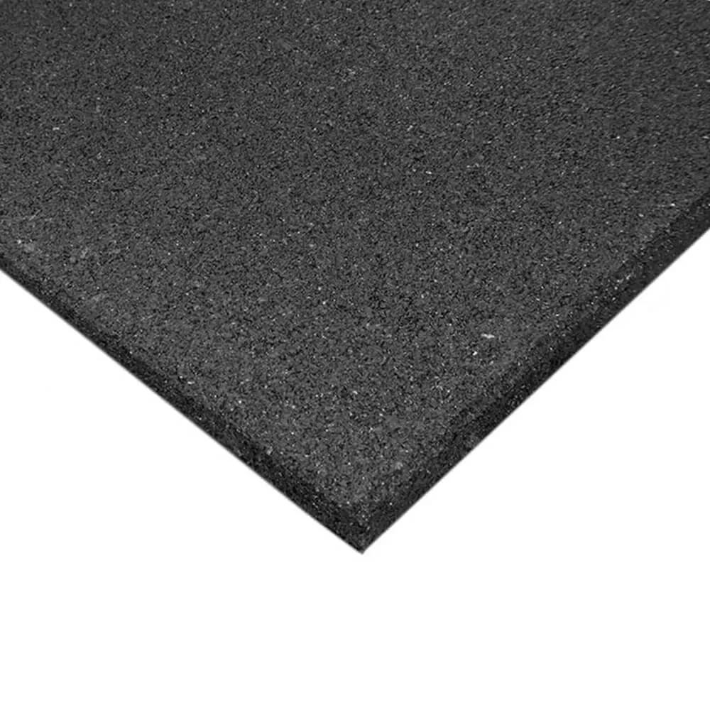 Hit Fitness Rubber Tile Black | 1mx1mx20mm