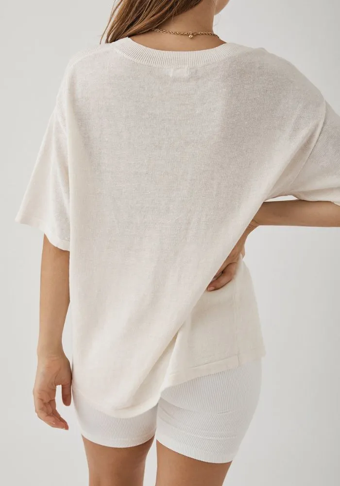 Hugo Tshirt- Cream