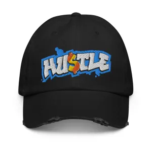 Hustle Distressed Hat