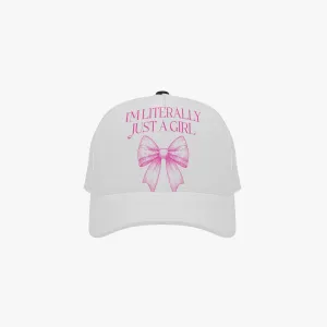 I'm Literally Just A Girl Baseball Caps