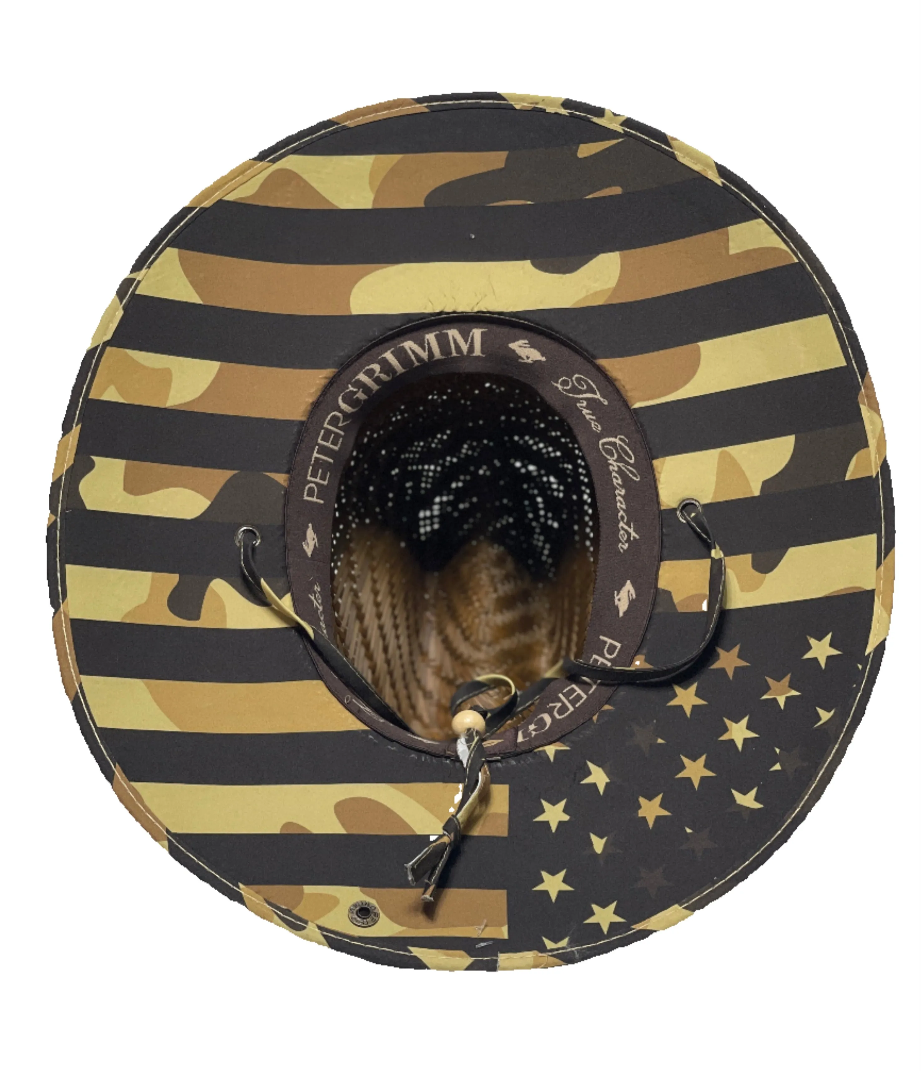 Jeep Stars Logo Straw Lifeguard Hat