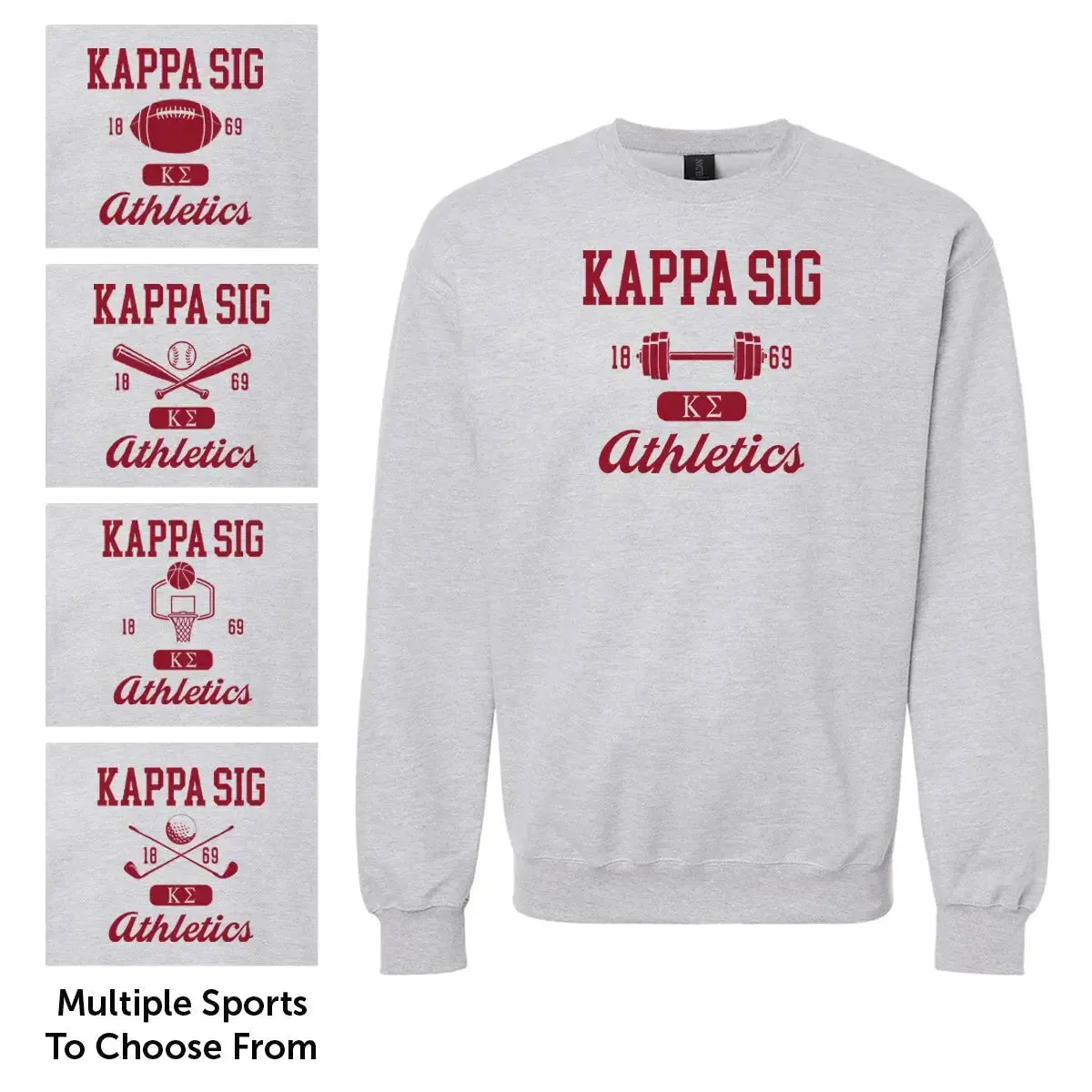 Kappa Sig Athletic Crewneck