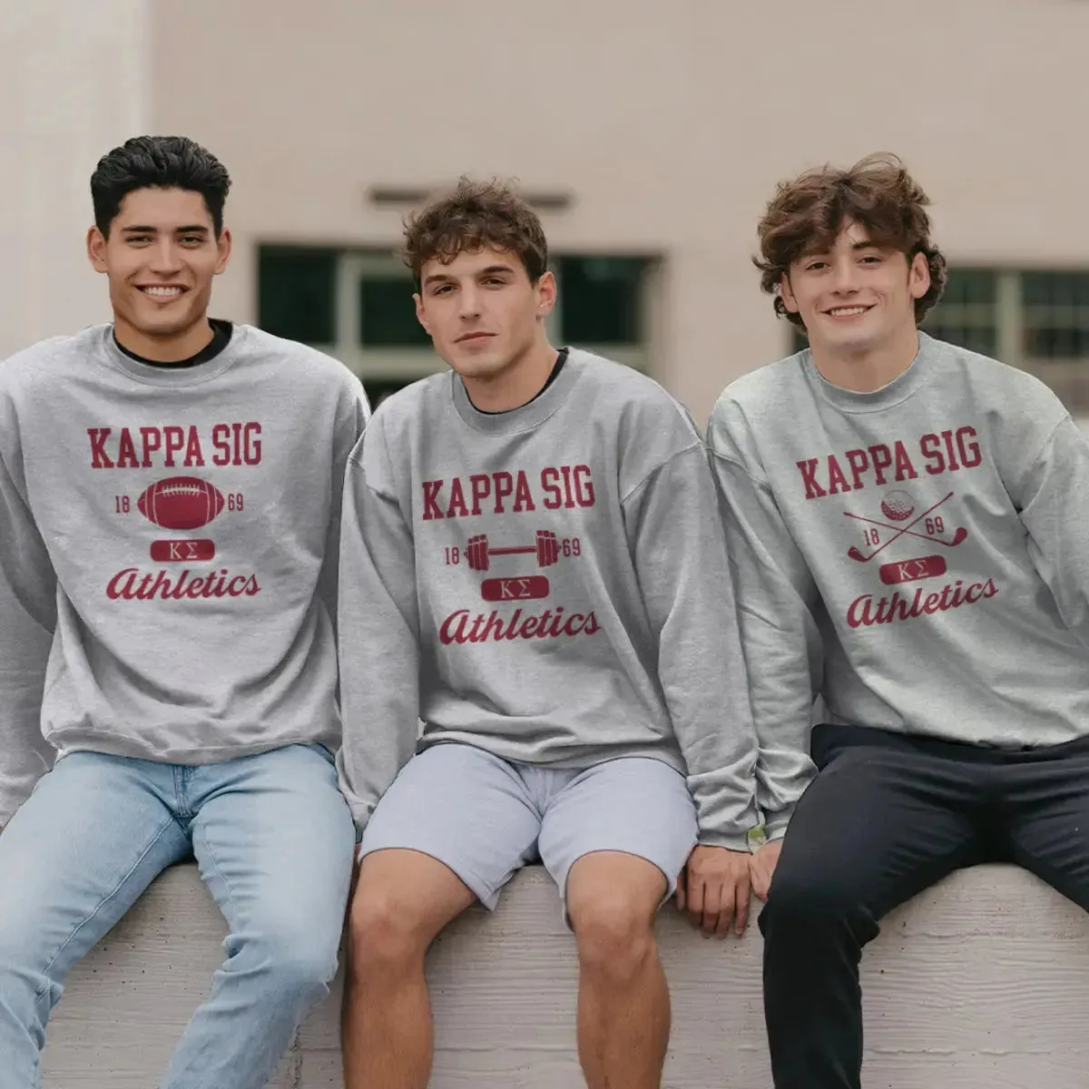 Kappa Sig Athletic Crewneck