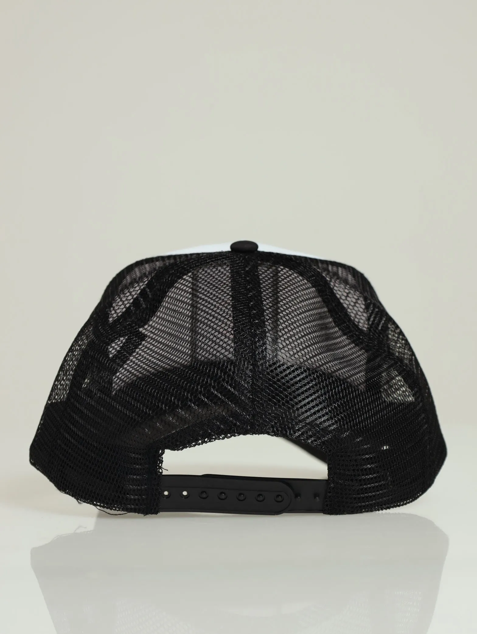 Koi Fish Trucker Cap - Black/White