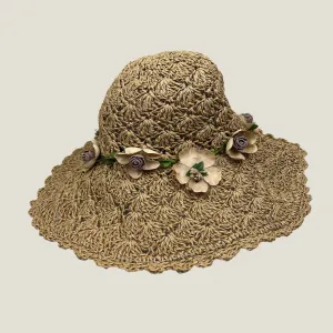 Lala Wide Rim Straw Sun Hat