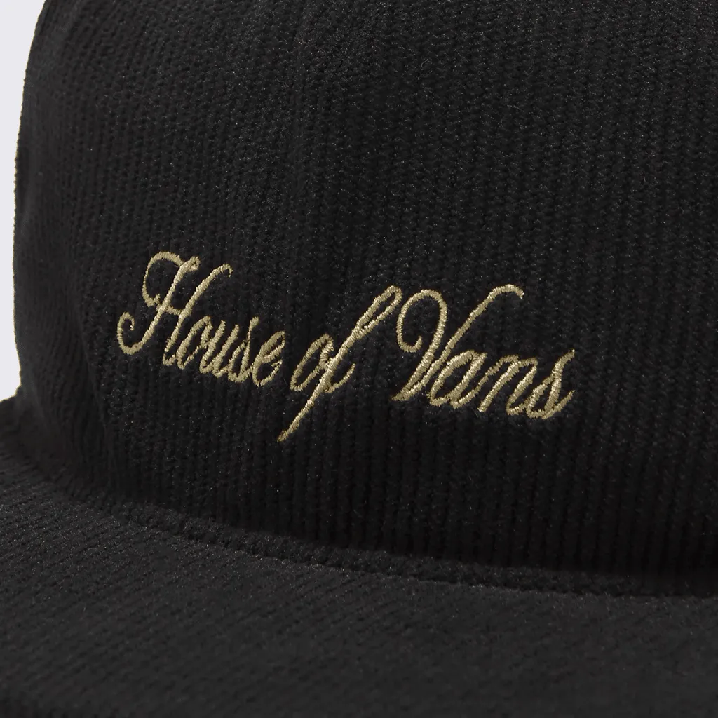 Leisure low unstructured hat - Black