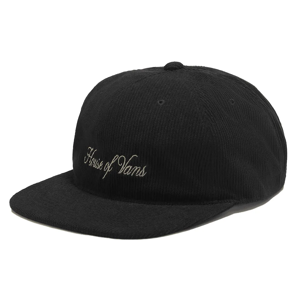 Leisure low unstructured hat - Black
