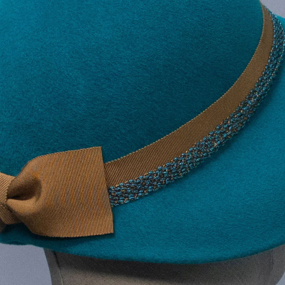 Lenore ~ Teal & Ochre