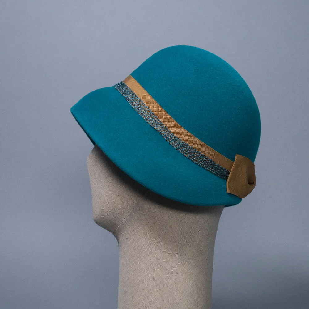 Lenore ~ Teal & Ochre