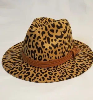 Leopard Fashion Panama Hats