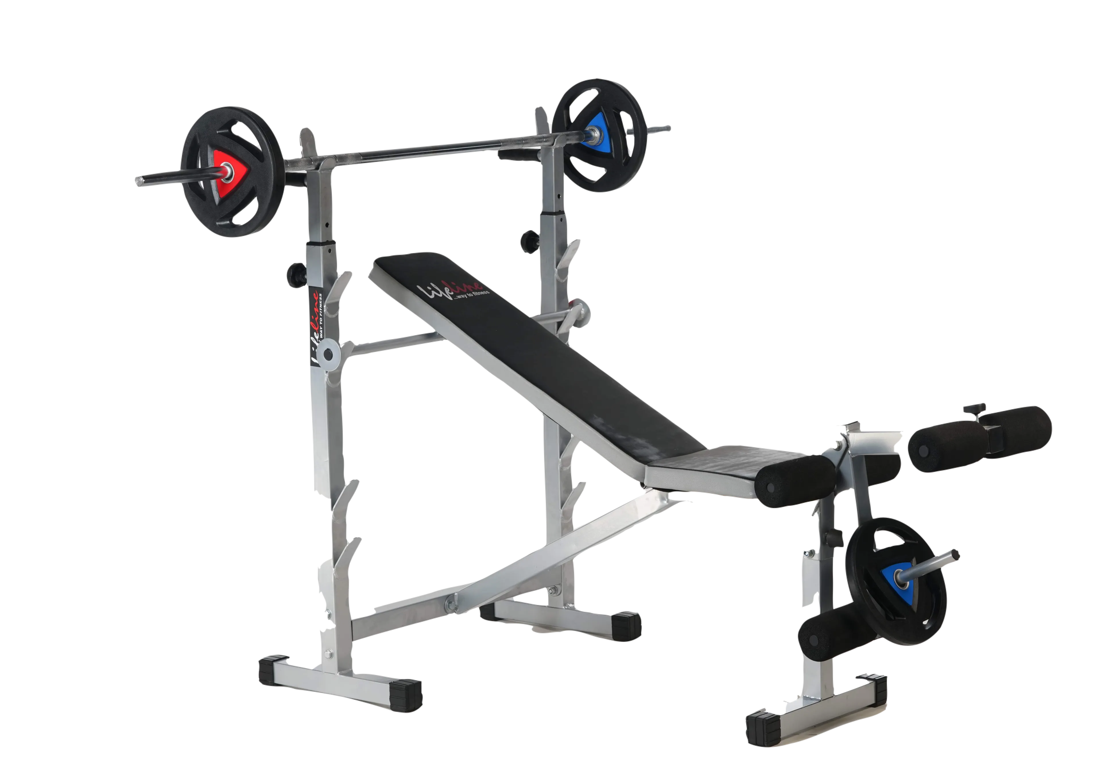 Lifeline  Multi Purpose Gym Bench with Leg Extension LB305