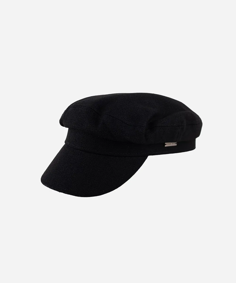 Linen Newsboy Cap