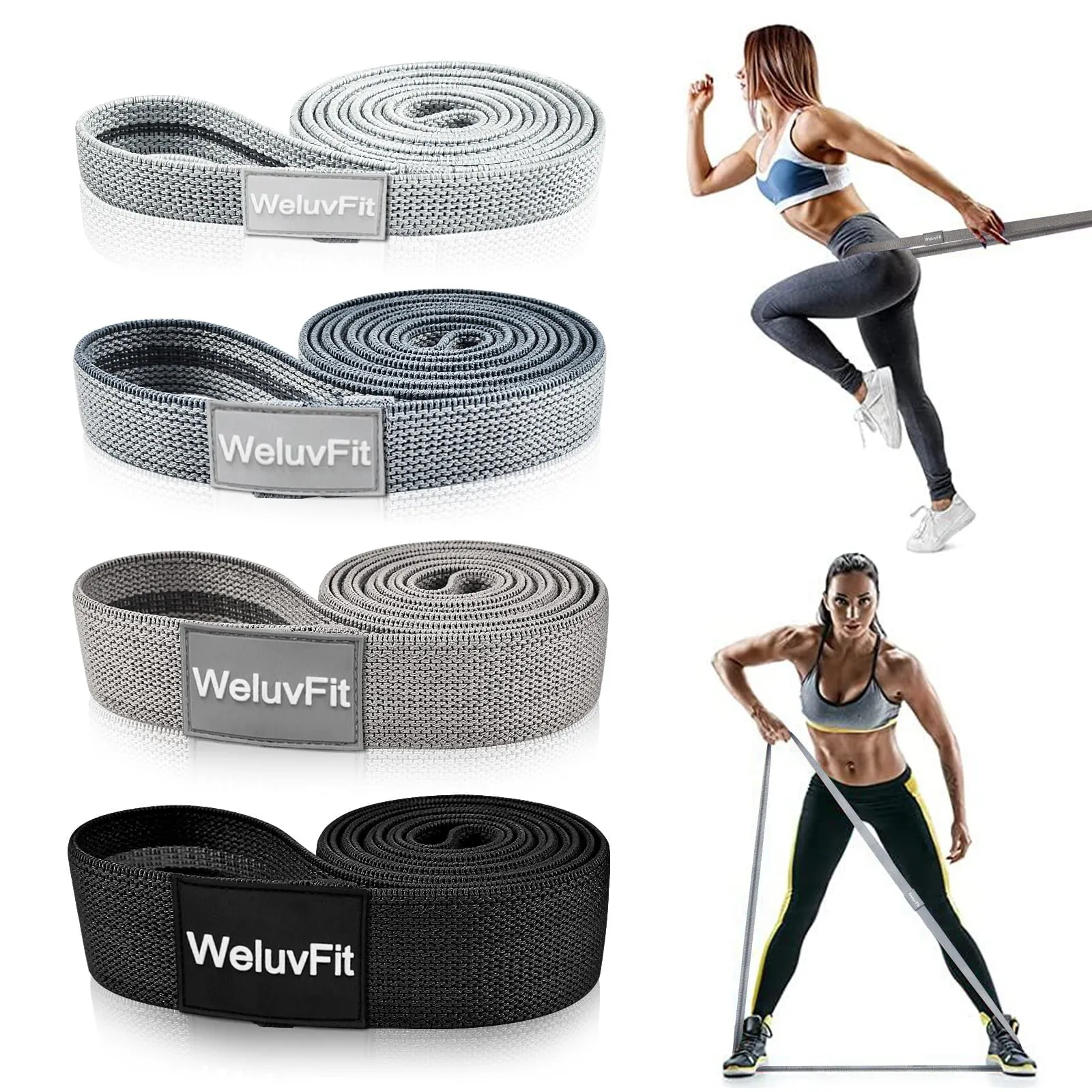 Long Workout  Resistance Bandsfor Women and Men