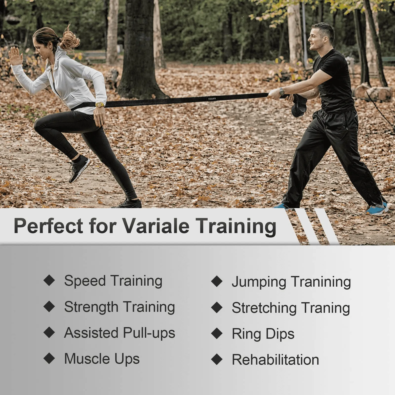 Long Workout  Resistance Bandsfor Women and Men