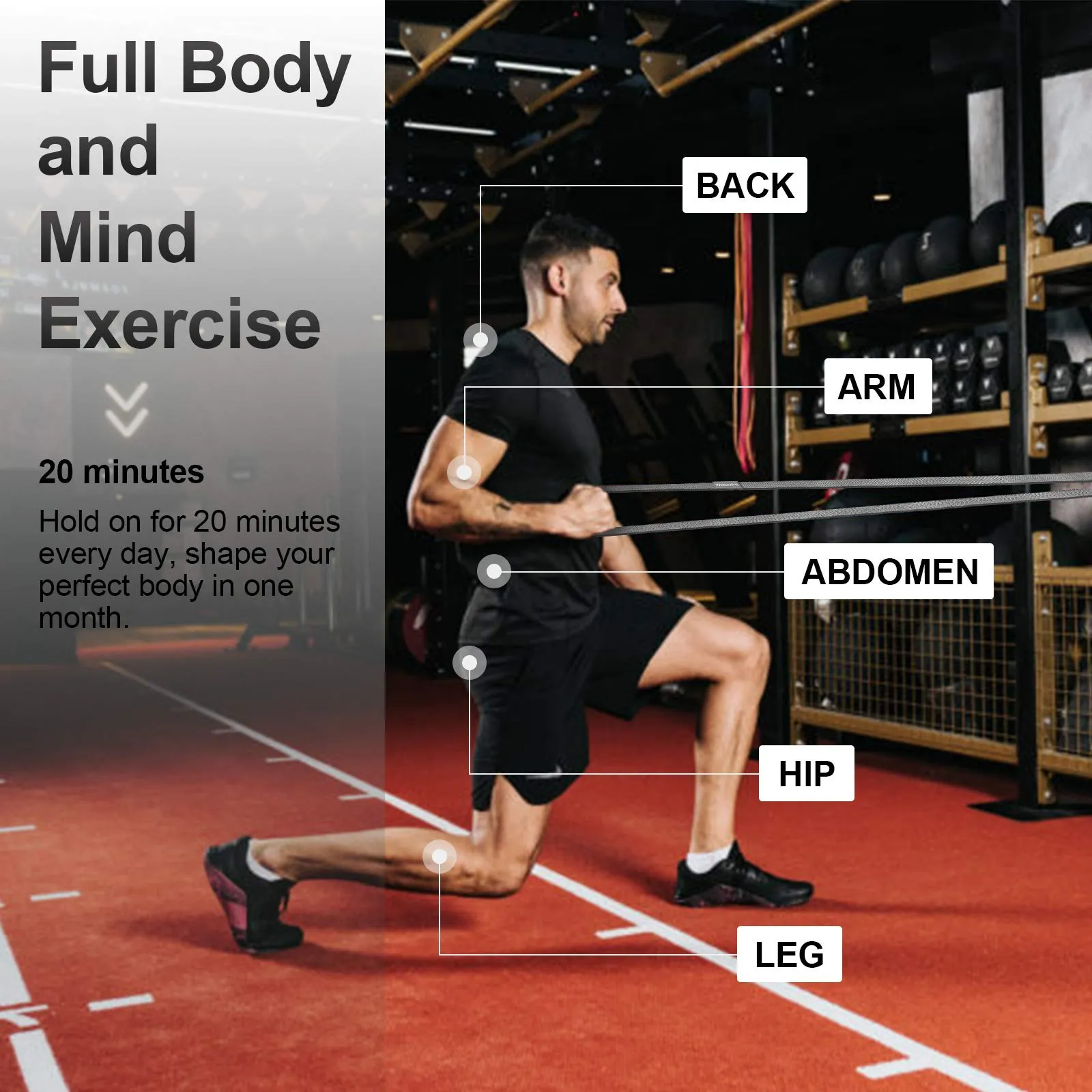 Long Workout  Resistance Bandsfor Women and Men