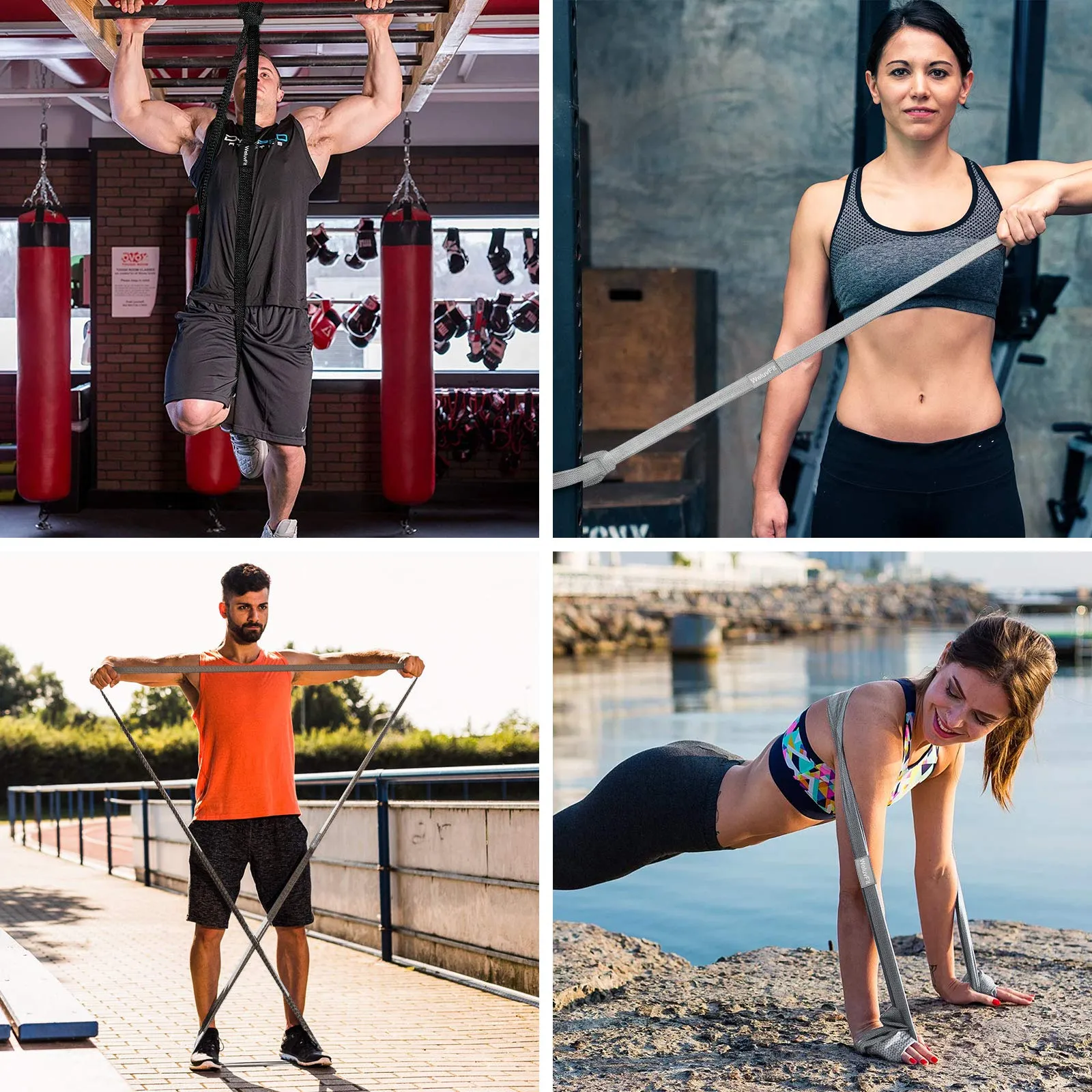 Long Workout  Resistance Bandsfor Women and Men