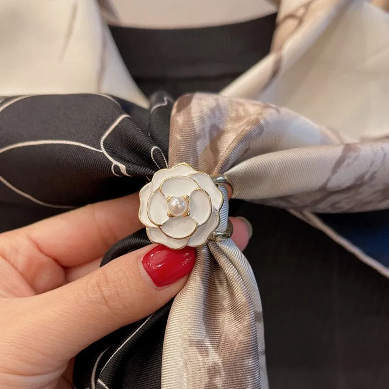lusailstore - Camellia Scarf Buckle