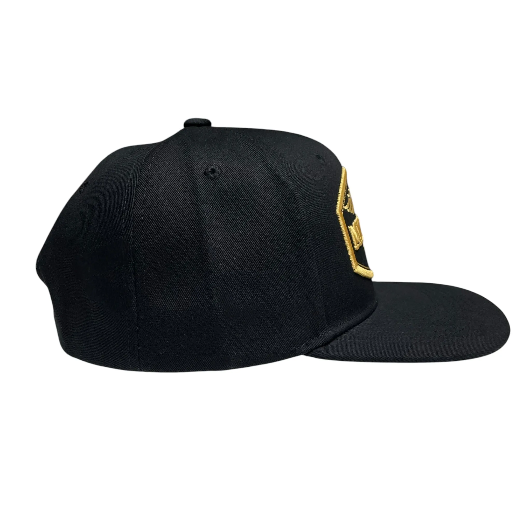 Michoacan Mexico Snapback Cap, Black, Flat Brim, Embroidered, Adjustable
