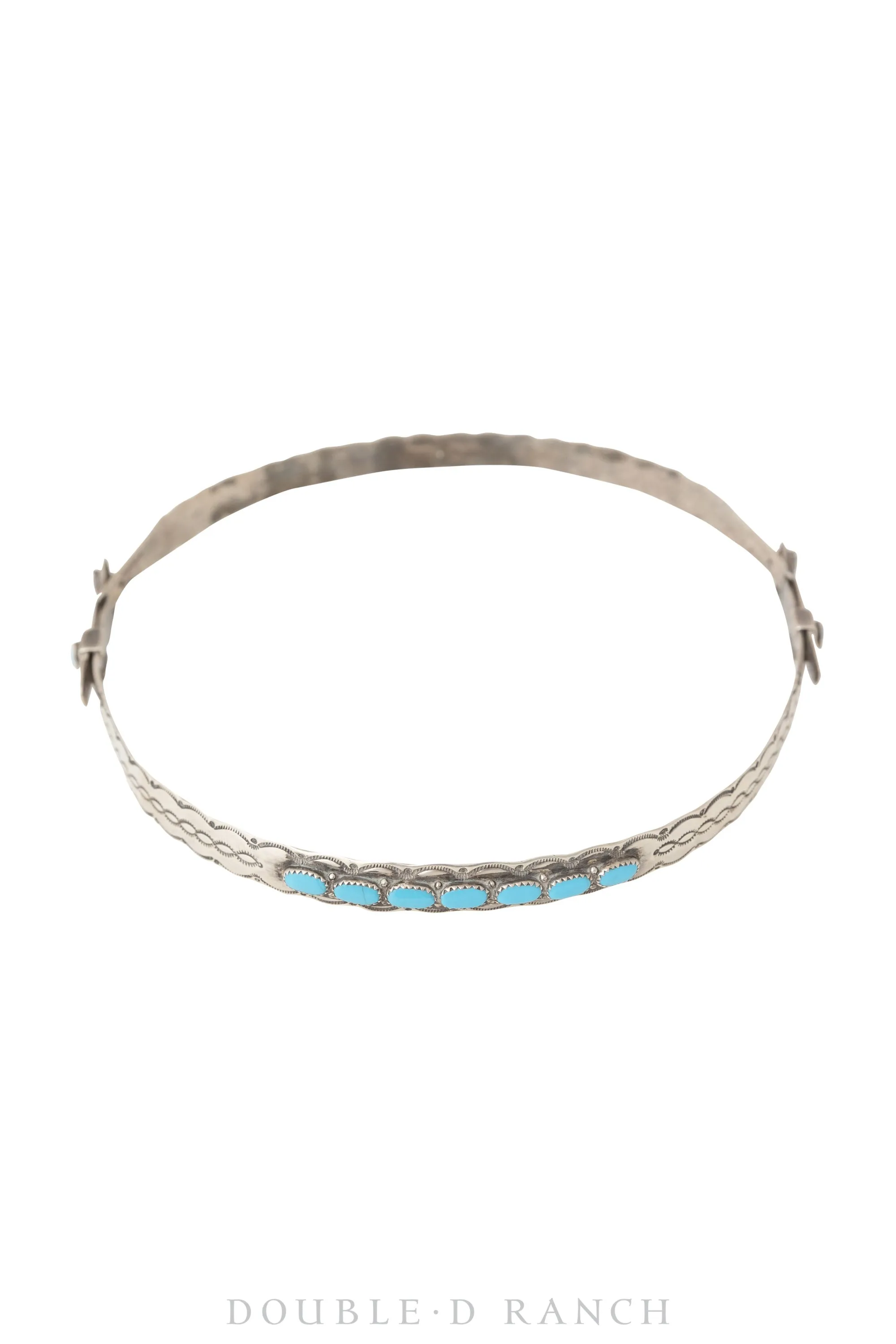 Miscellaneous, Hat Band, Turquoise, Vintage, Old Pawn, 818