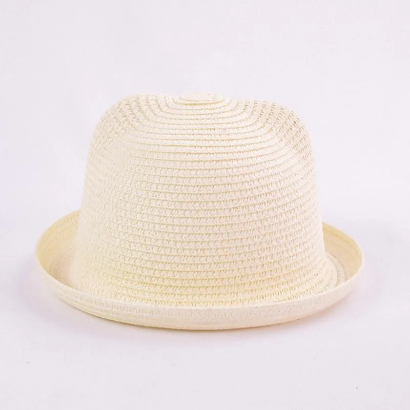 Modern Handmade Baby Hats For Children Bucket Cap Kids Toddler Sun Hat Hollow Mesh Caps Casual Beach Caps For Kids